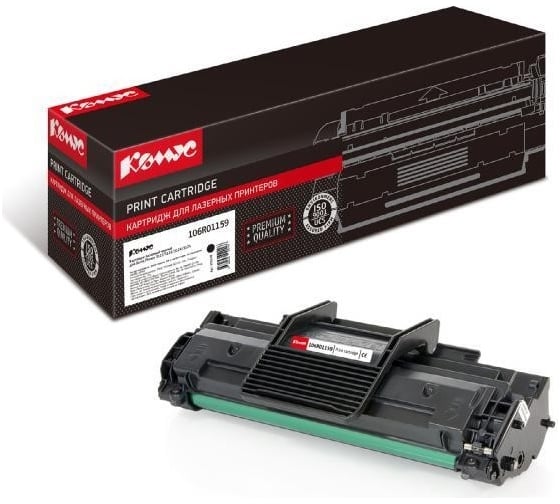 Изображение товара Лазерный картридж Комус 106r01159 черный, для xerox phaser 31173122 855538