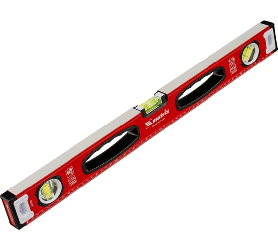 Изображение товара Алюминиевый фрезерованный уровень MATRIX 600 мм 34201