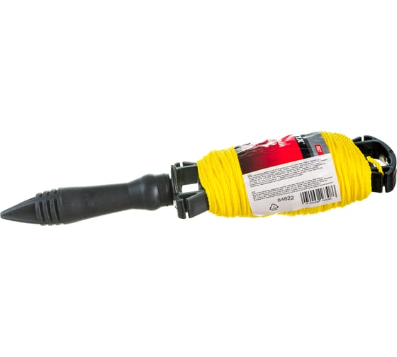 Изображение товара Нейлоновый разметочный шнур на катушке c ручкой MATRIX D1,5мм, 50м 84822