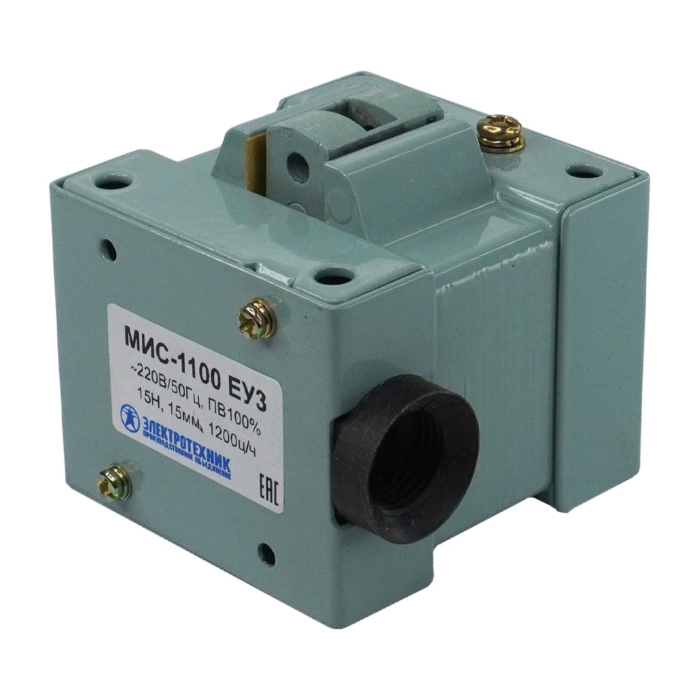 Изображение товара Электромагнит электромеханический МИС-1100 ЕУ3, 220В,IP20, тянущее исполнение