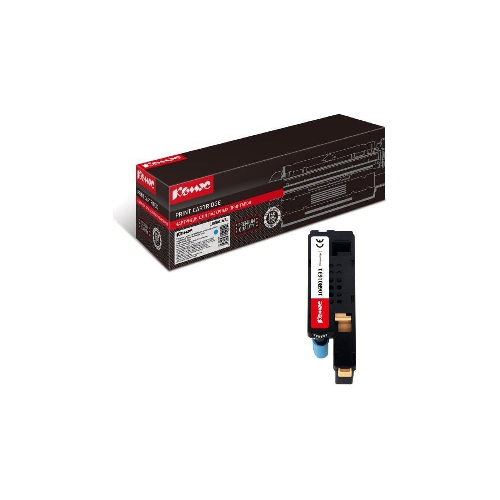 Изображение товара Лазерный картридж Комус 106r01631 голубой, для xerox ph60006010 856038