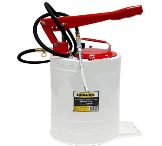 Изображение товара Ручной механический силидолонагнетатель Unilube 20 л UG2720