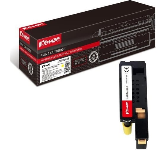 Изображение товара Лазерный картридж Комус 106r01633 желтый, для xerox ph60006010 855988