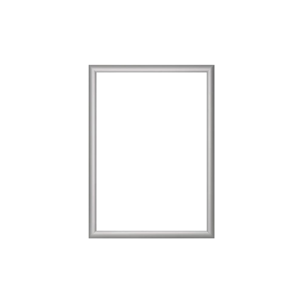 Изображение товара Настенная рамка Комус А1 алюминиевый клик-профиль серебро 59x84 см