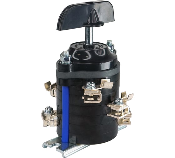 Изображение товара Пакетный выключатель Электротехник ПВ 3-63 М3 исп.3 (с наконечниками), ET008519