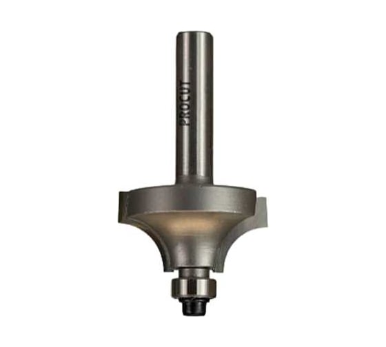 Изображение товара Фреза радиусная с полками (калевка) по древесине, фанере R=2 мм, D=16.7x8.7 мм, S=8 мм PROCUT 302808P