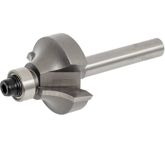 Изображение товара Фреза радиусная с полками (калевка) по древесине, фанере R=6.3 мм, D=25.4x13.5x56 мм, S=6 мм PROCUT 302631P