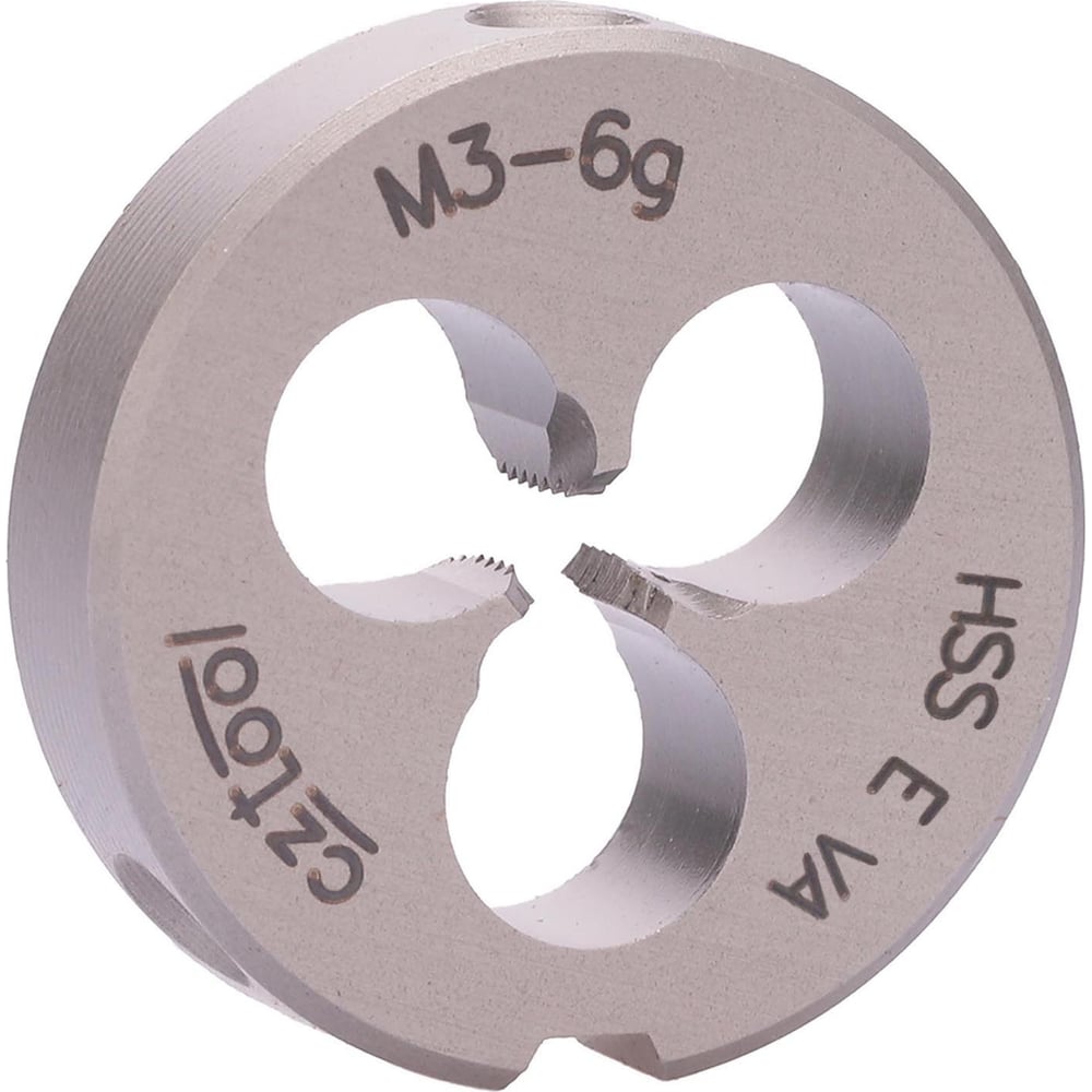 Изображение товара Плашка Bucovice Tools М3 шаг 0.5мм HSSE-VA 20x5 мм