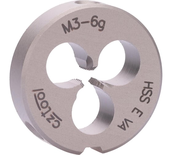 Изображение товара Плашка Bucovice Tools М3 шаг 0.5мм HSSE-VA 20x5 мм 300030