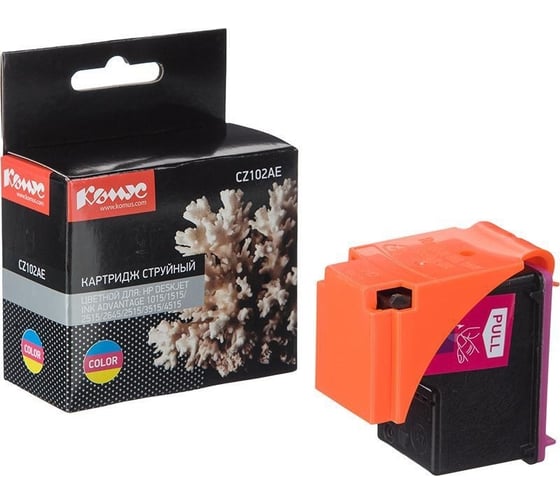 Изображение товара Струйный картридж Комус 650 cz102ae цветной, для dj ink advantage 25153515 1613703