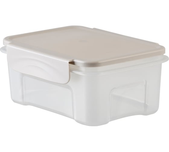 Изображение товара Прямоугольный контейнер Полимербыт Lock Duo для СВЧ, 0.75 л 438810200