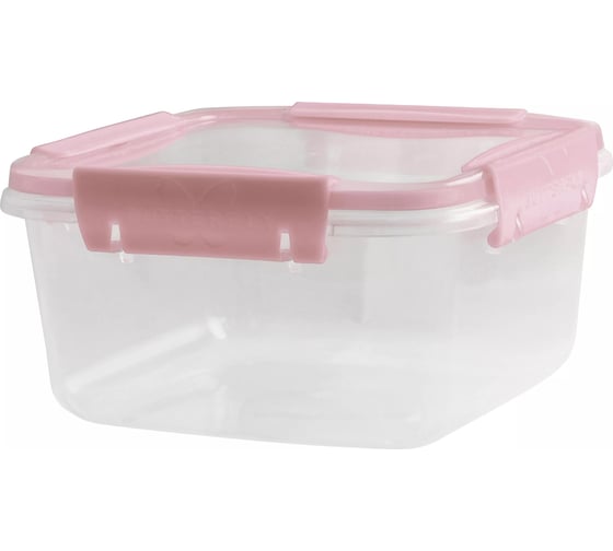 Изображение товара Герметичный контейнер Полимербыт BUTTERFLY LIGHT 1.2 л, розовый 437849200