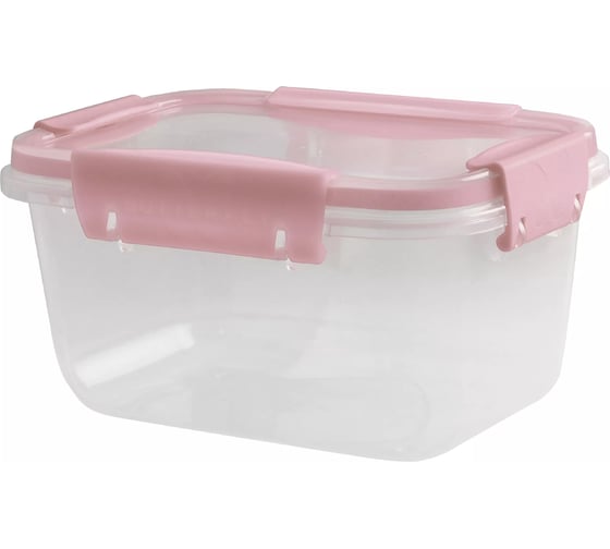 Изображение товара Герметичный контейнер Полимербыт BUTTERFLY LIGHT 0.75 л, розовый 437829200