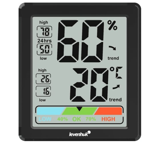 Изображение товара Термогигрометр Levenhuk Wezzer BASE L20 78884