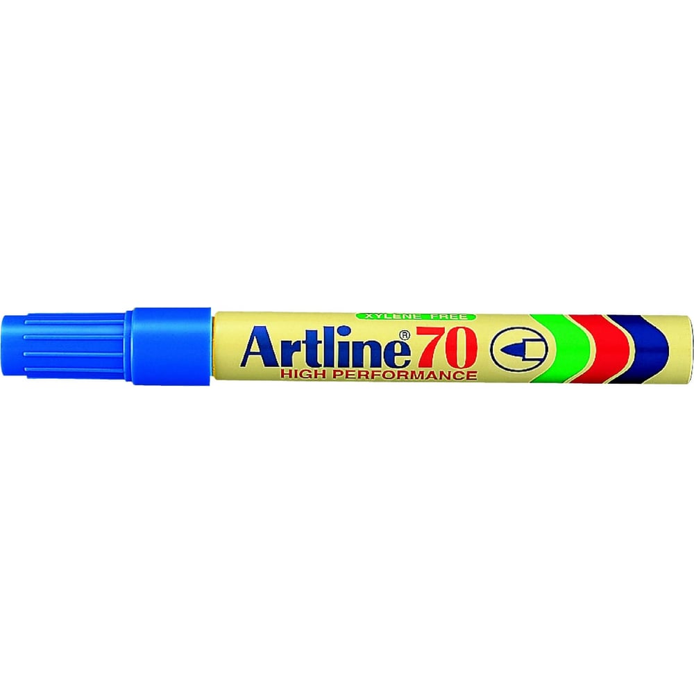 Перманентный маркер Artline маркер перманентный с жидкими чернилами pentel maxiflo 4 5 мм пулеобразный наконечник синий