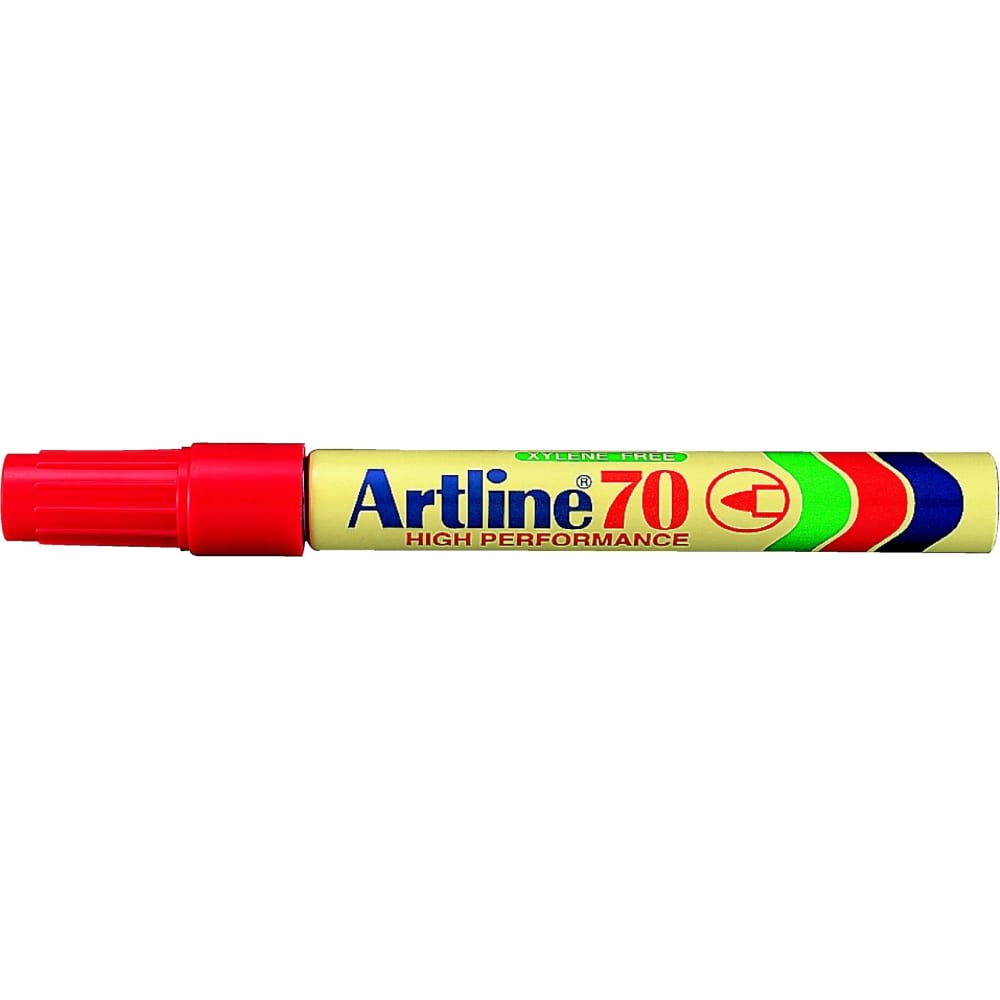 Перманентный маркер Artline маркер с нитроэмалью lekon красный 011104