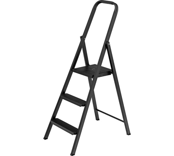 Изображение товара Компактная, стальная стремянка СИБРТЕХ 3 ступени 97943