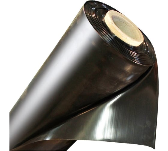 Изображение товара Пленка ПВД для укрывки окон и пола HOWARD черная, 150мкм, 2м х 50м, 100м2 ЦБ-00007372