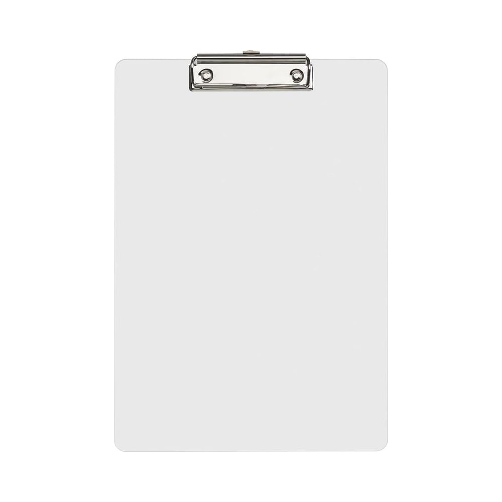 Изображение товара Планшет папка прозрачный из акрила для документов формата A4 твердость 3 мм Комус