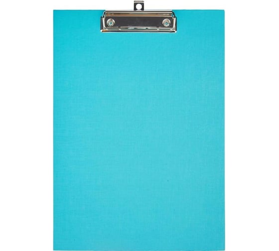 Изображение товара Папка-планшет для бумаг Комус a4, бирюзовый тиффани 956242