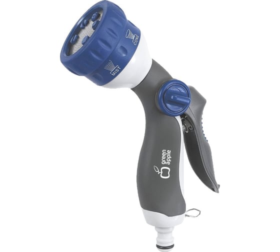 Изображение товара Пистолет-распылитель GREEN APPLE пластик, 6 режимов Б0003094