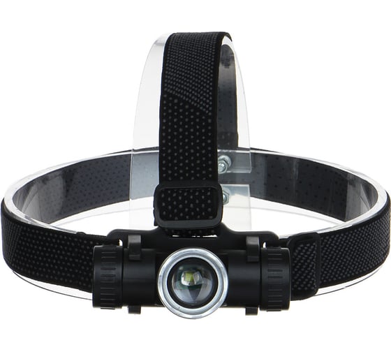 Изображение товара Налобный фонарь Ермак CREE XPE LED, 4 режима, 1200мАч, 8,3x3,8x7,3см, USB кабель, пластик 221-074