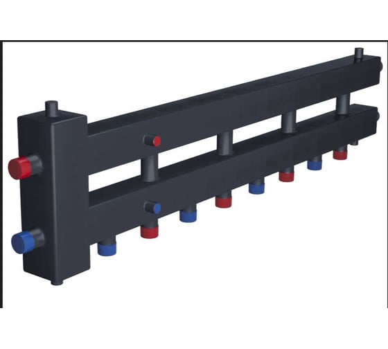 Изображение товара Распределительный коллектор с гидравлическим разделителем ESSAN гру+кмг 60-5вн с 3-мя кронштейнами EKRG-000605VN