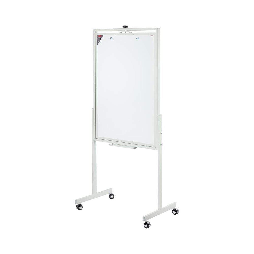 Изображение товара Магнитно-маркерный двусторонний флипчарт Комус на роликах 70x100