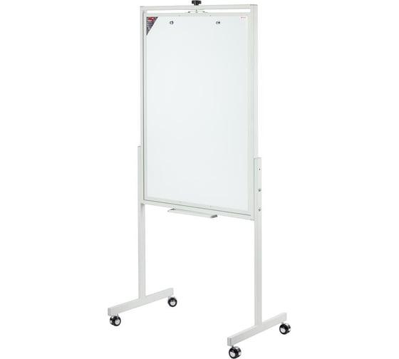 Изображение товара Флипчарт Комус магнитно-маркерный, 70x100 двусторонний, на роликах 1023832