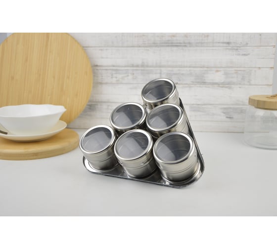 Изображение товара Емкость для специй Bikson, набор 6 шт. СП6053