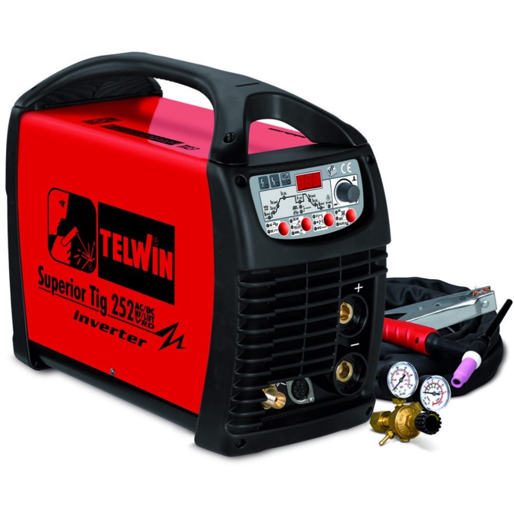 фото Сварочный аппарат telwin superior tig 252 ac/dc hf/lift vrd 816030