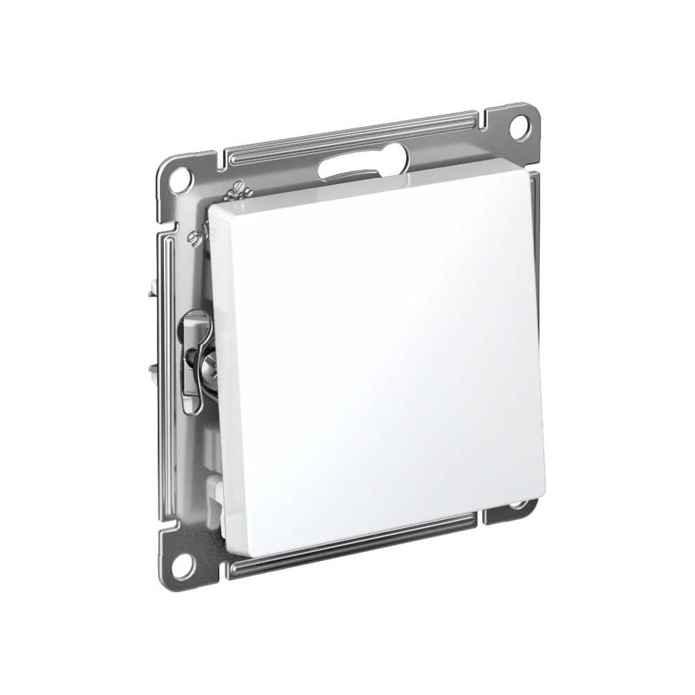 Изображение товара Одноклавишный механический выключатель Systeme Electric ATLAS DESIGN 10А схема 1 белый