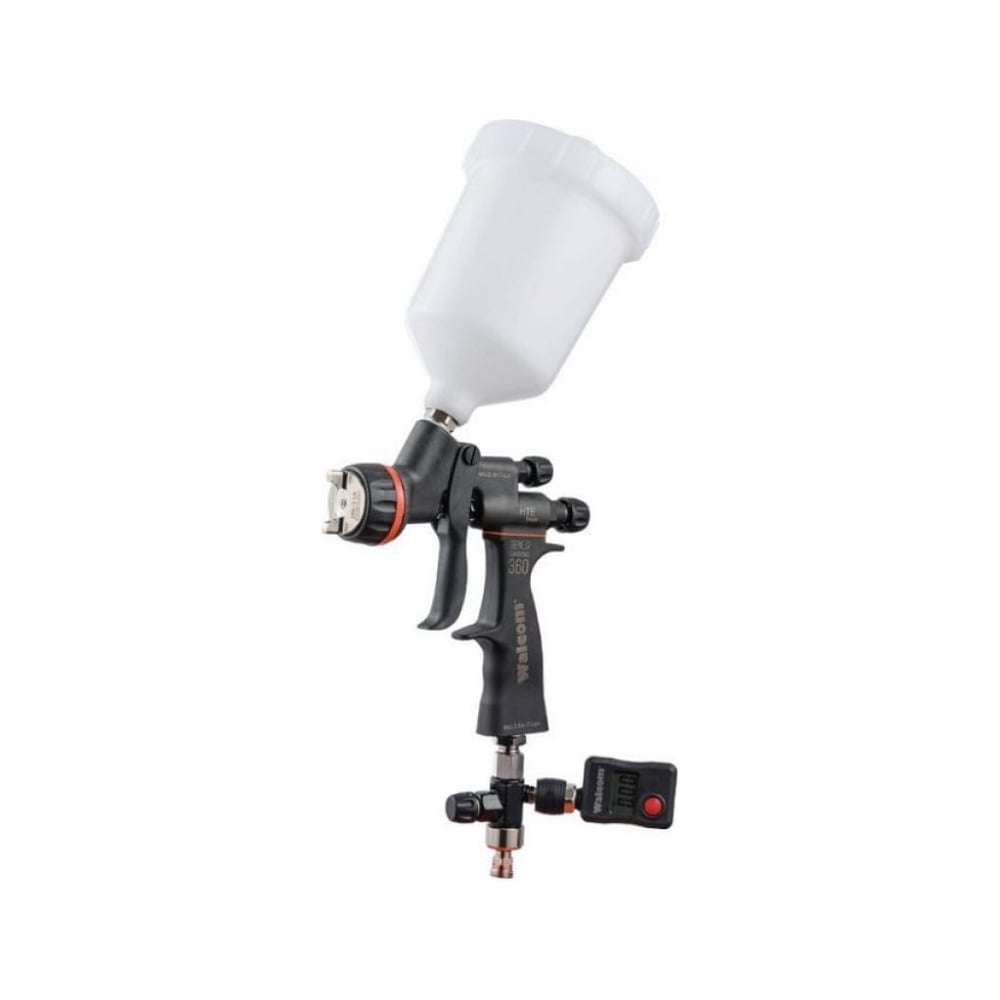 Изображение товара Краскораспылитель WALCOM genesi carbonio 360 hte base 0,68 л для профессиональной окраски