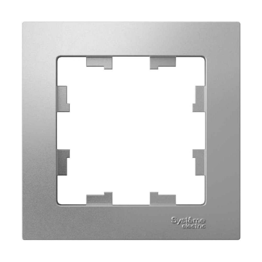 Изображение товара Рамка Systeme Electric 1-м ATLAS DESIGN алюминий 83 мм IP20