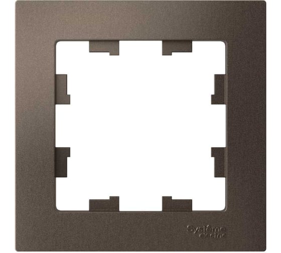 Изображение товара Рамка Systeme Electric 1-м ATLAS DESIGN мокко ATN000601