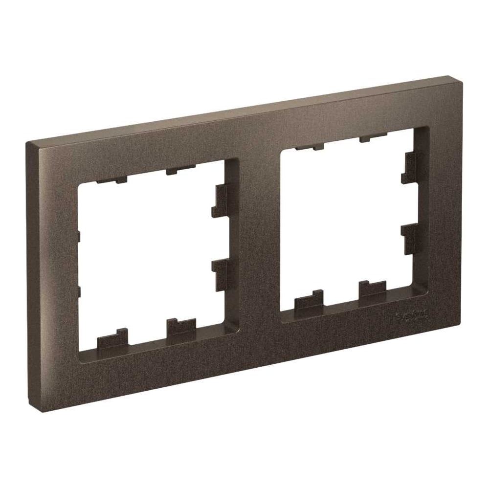 Изображение товара Рамка Systeme Electric ATLAS DESIGN универсальная мокко 2 поста