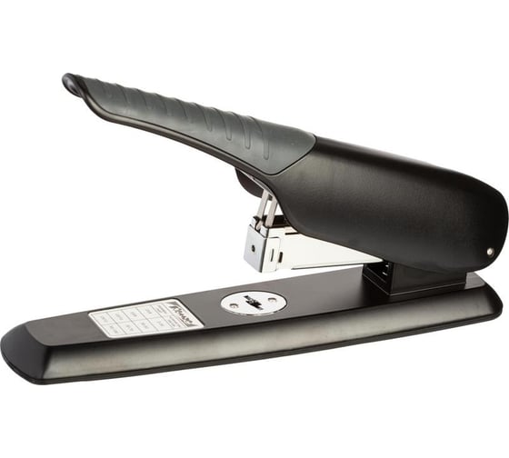 Изображение товара Степлер Комус 1159 n23, до 100 листов, закрытое плоское сшивание, черный 162722