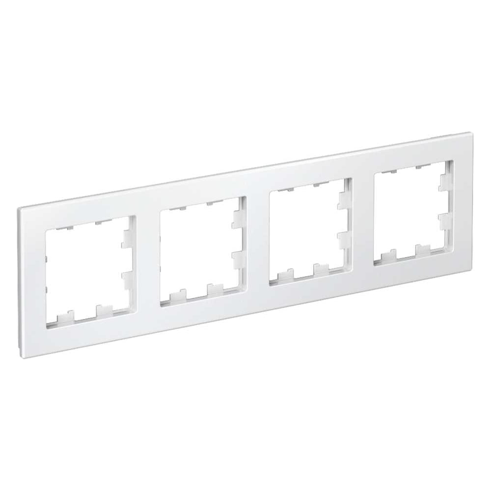 Изображение товара Рамка Systeme Electric 4-м ATLAS DESIGN универсальная белая