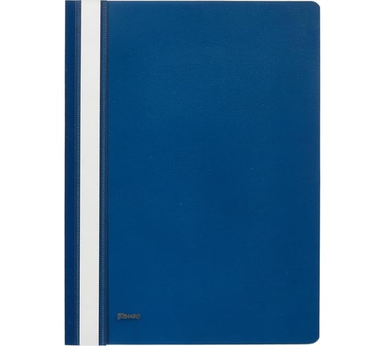 Изображение товара Пластиковый скоросшиватель Комус А4, синий 1810 164396
