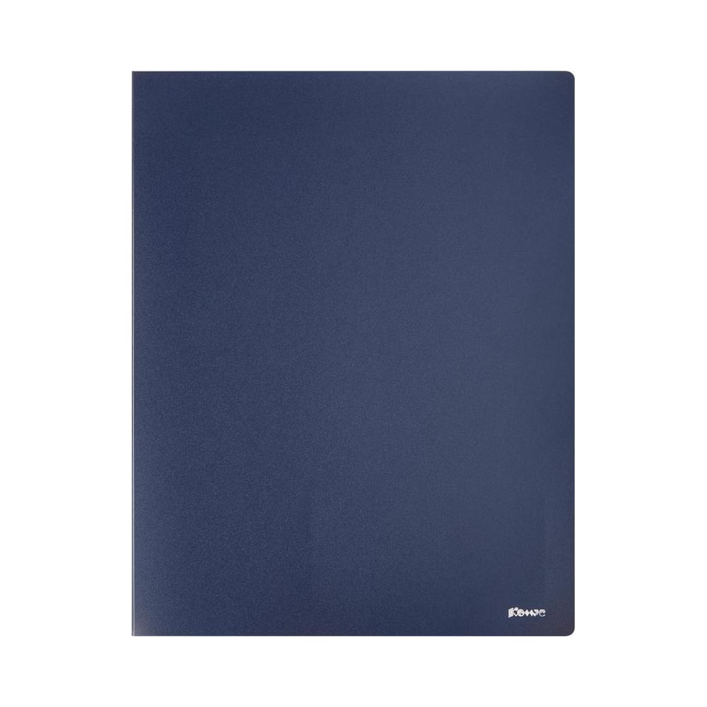 Изображение товара Пластиковый скоросшиватель с пружинным механизмом Комус, А4, синий, 150 листов