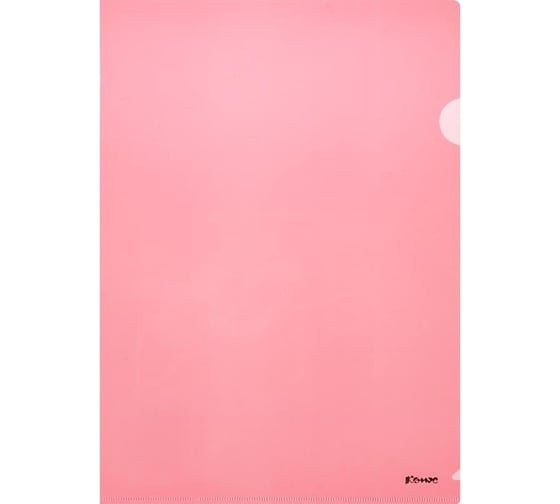 Изображение товара Папка-уголок Комус А4, 180мкм, красный 164494