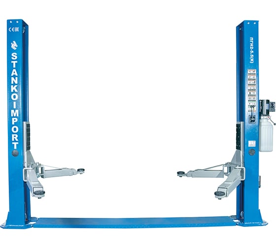 Изображение товара 2-х стоечный подъемник Станкоимпорт 5.5т, 380в ПГН2-5.5(К)