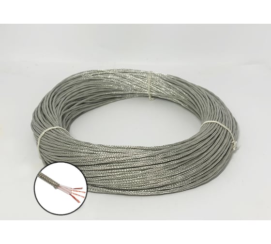 Изображение товара Термостойкий монтажный провод МГТФЭ ПРОВОДНИК 4x0.35 мм2, 5м OZ70532L5
