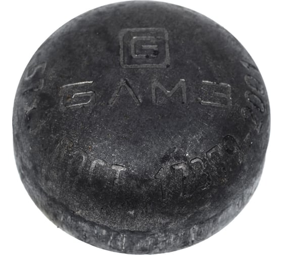 Изображение товара Эллиптическая заглушка МЕТАЛЛСЕРВИС сталь, дн 57x3 (ду 50), под приварку, гост 17379-2001 1212823