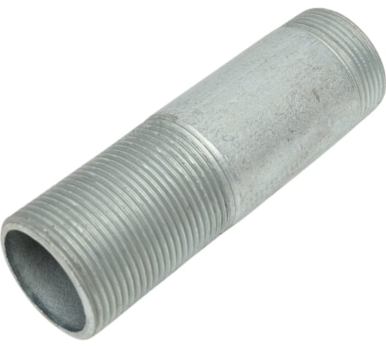 Изображение товара Стальной сгон МЕТАЛЛСЕРВИС оцинкованный, ду32, l=130 мм, гост 8969-75 1211792