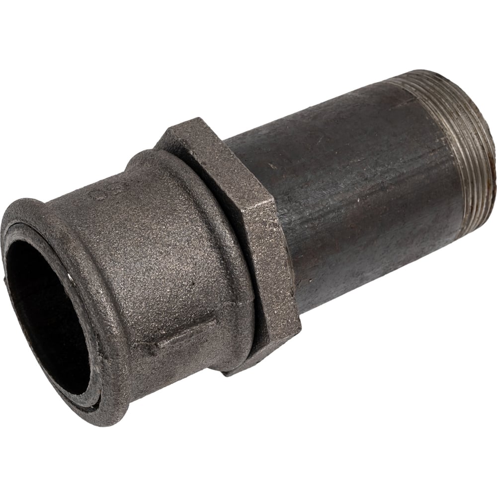 Изображение товара Стальной сгон МЕТАЛЛСЕРВИС ду 50 150 мм без уплотнителя для труб