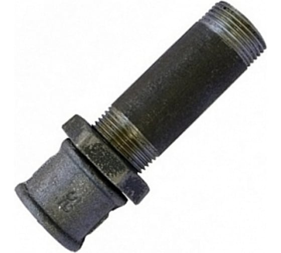 Изображение товара Стальной сгон МЕТАЛЛСЕРВИС ду 25, l=130 мм, в комплекте, гост 8969-75 1221757