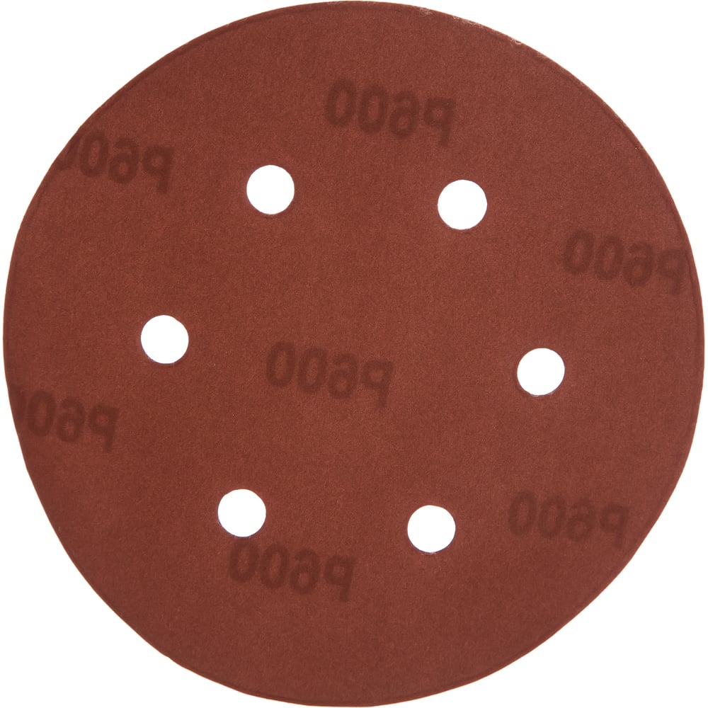 Перфорированный абразивный круг MATRIX круг абразивный на ворсовой подложке под липучку matrix p 600 125 мм 5 шт