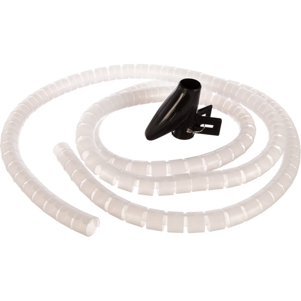 Пластиковый спиральный труба для кабеля Hyperline хомут для кабеля hyperline