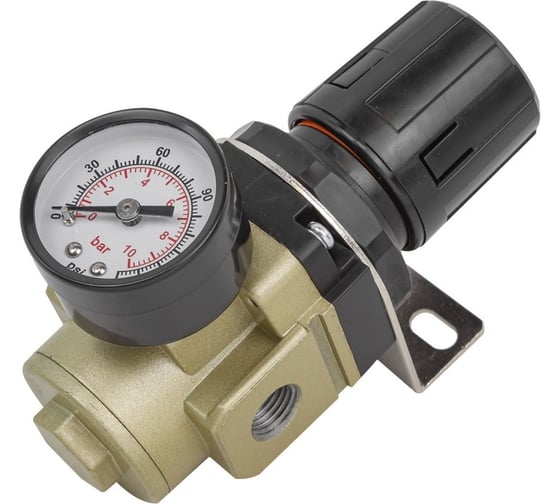 Изображение товара Регулятор давления воздуха "Profi" 1/4", 0-10 bar, рабочая температура 5-60° Forsage F-AR3000-02(54451)